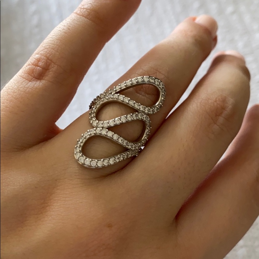 Gorgeous Sterling Silver Statement Ring